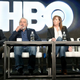 Executive producer/director Barry Levinson, executive producer/actor Robert De Niro, executive producer Jane Rosenthal, and author/consultant Diana Henriques of the film The Wizard Of Lies. (Photo: Frederick M. Brown/Getty Images)